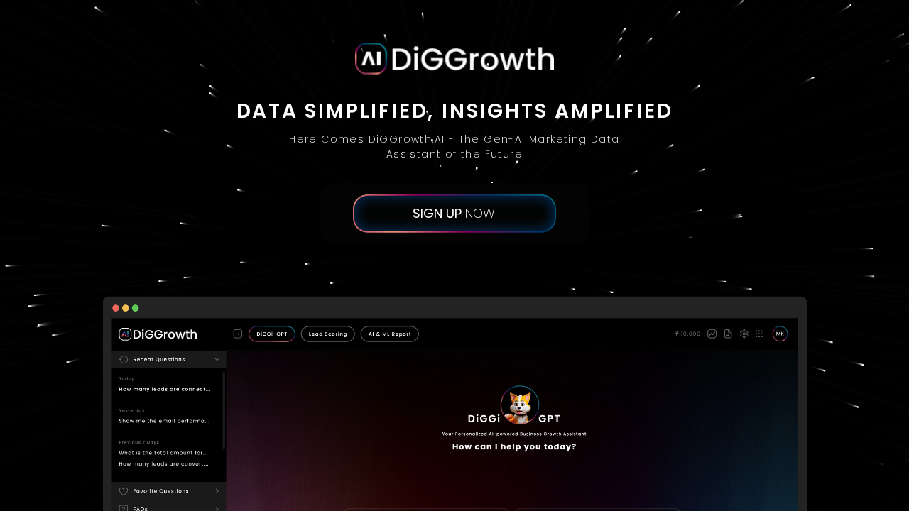 DiGGrowth.AI screenshot