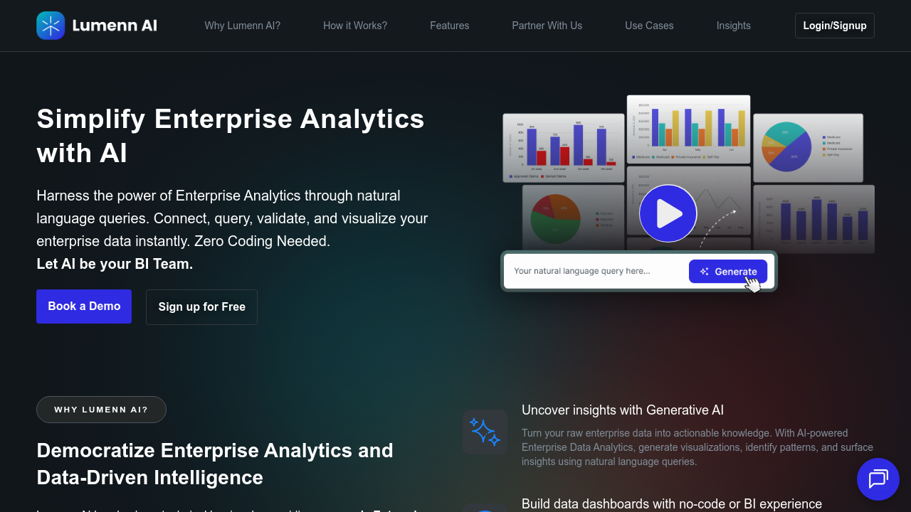 Lumenn AI screenshot