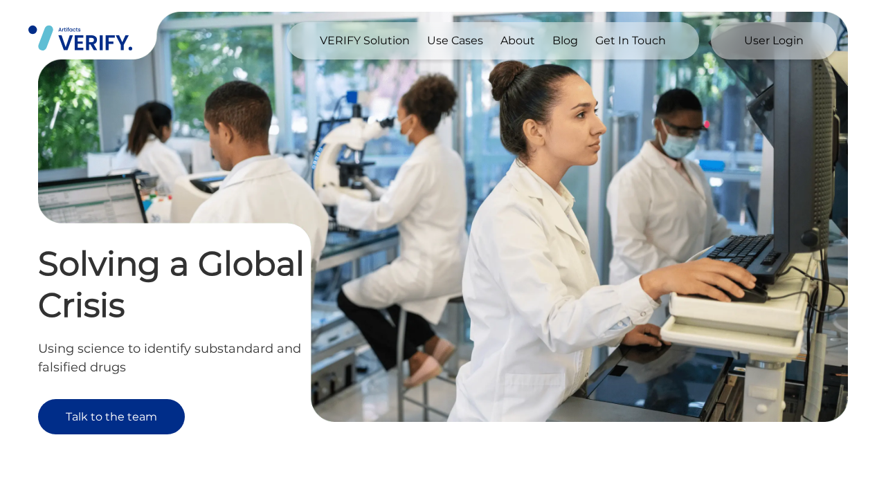Artifacts VERIFY screenshot