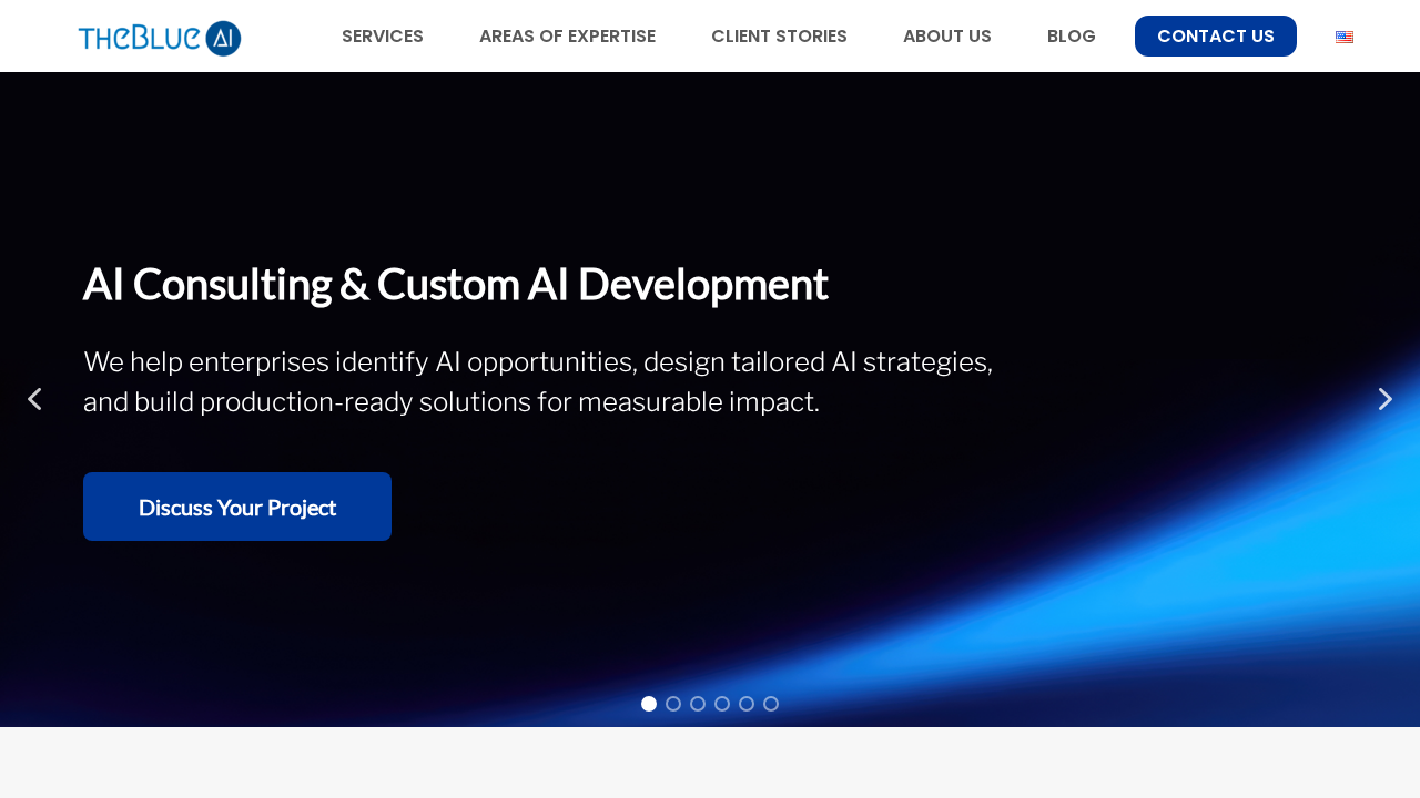 theblue.ai screenshot