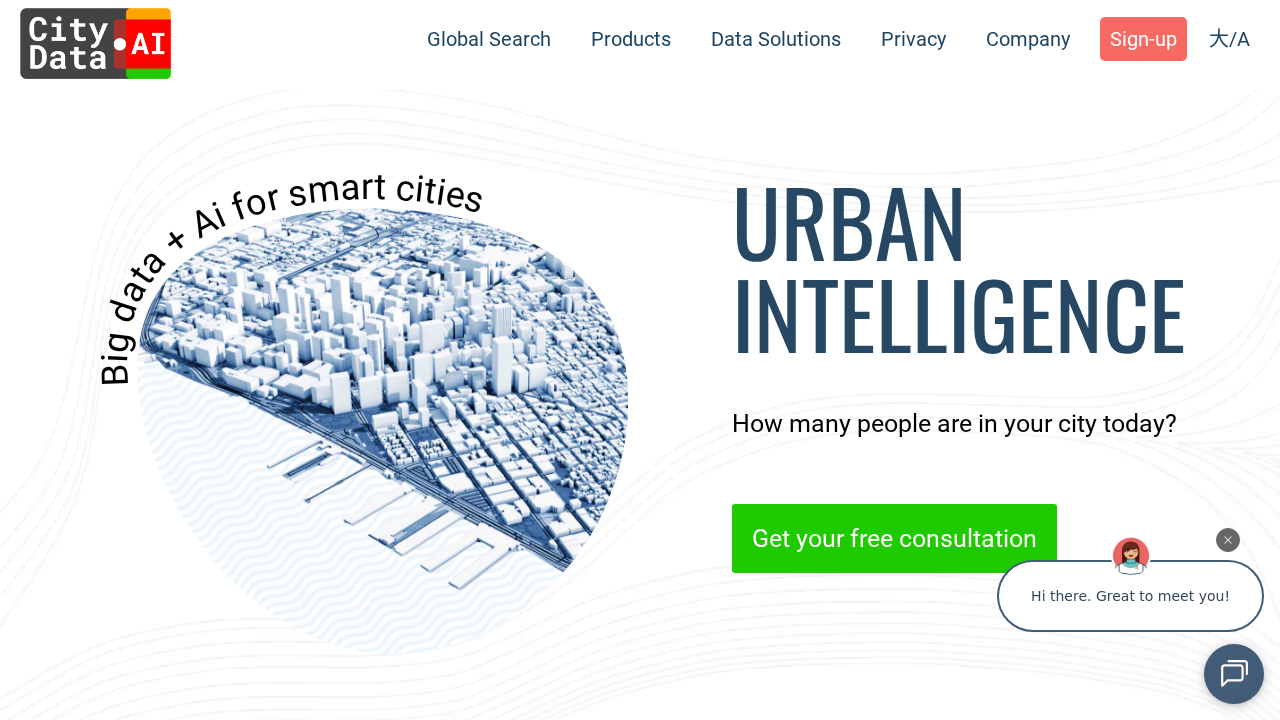 citydata.ai screenshot