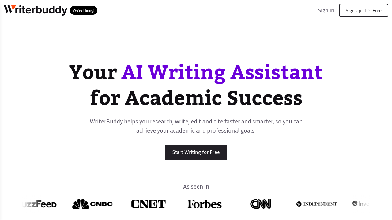 WriterBuddy.ai screenshot