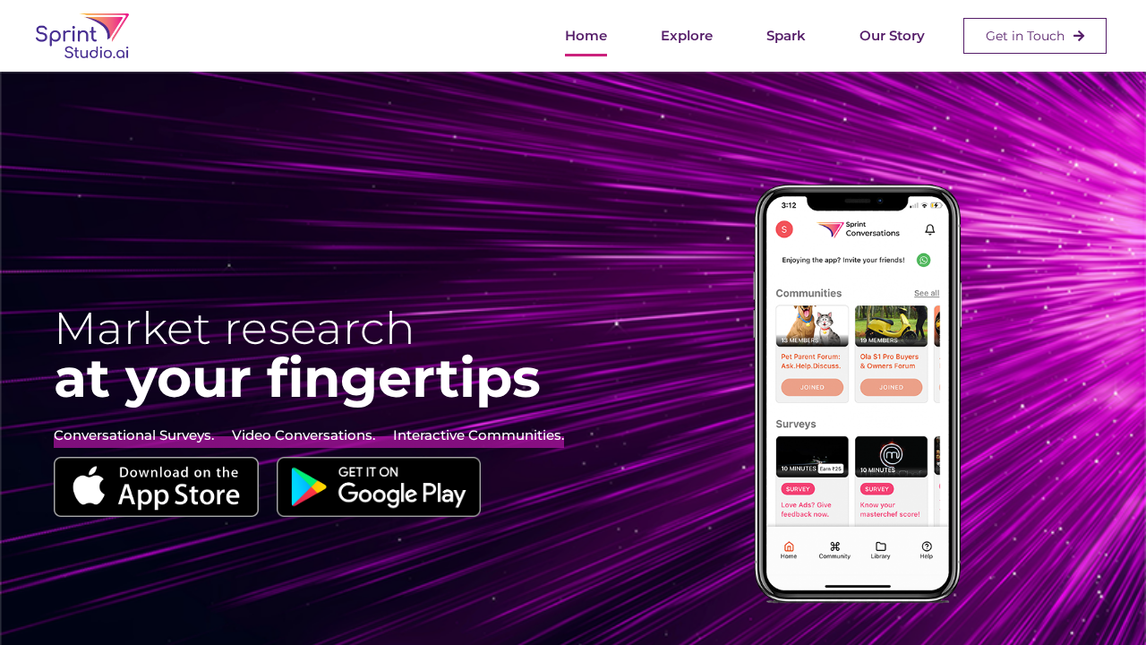 Sprint Studio AI screenshot