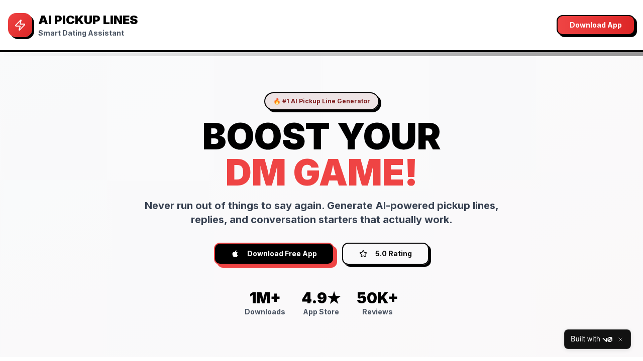 pickuplines.ai screenshot