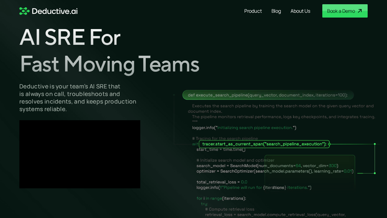 Deductive AI screenshot