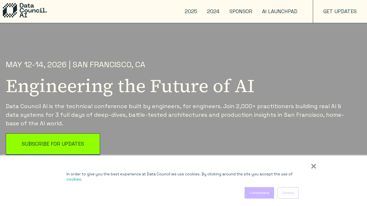 Data Council 2025 screenshot