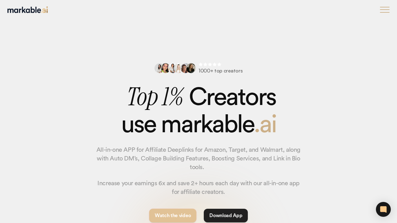 Markable.ai screenshot
