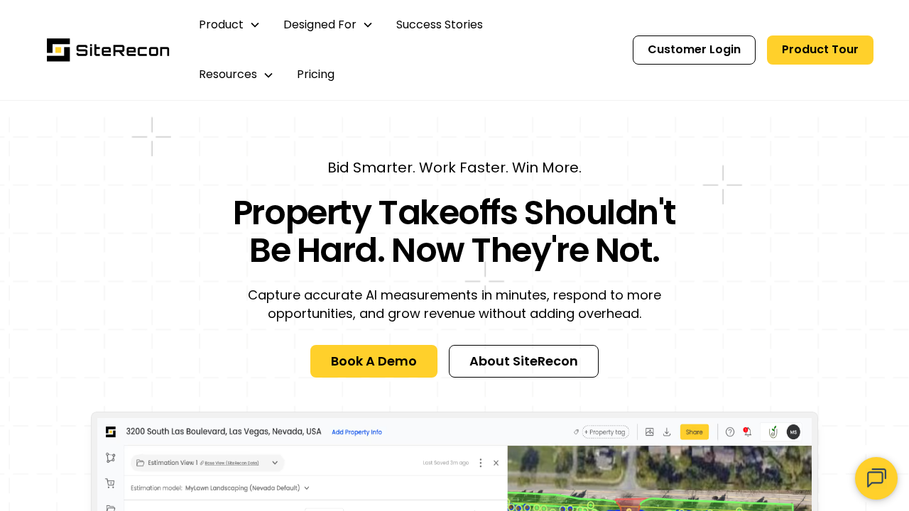 SiteRecon.ai screenshot