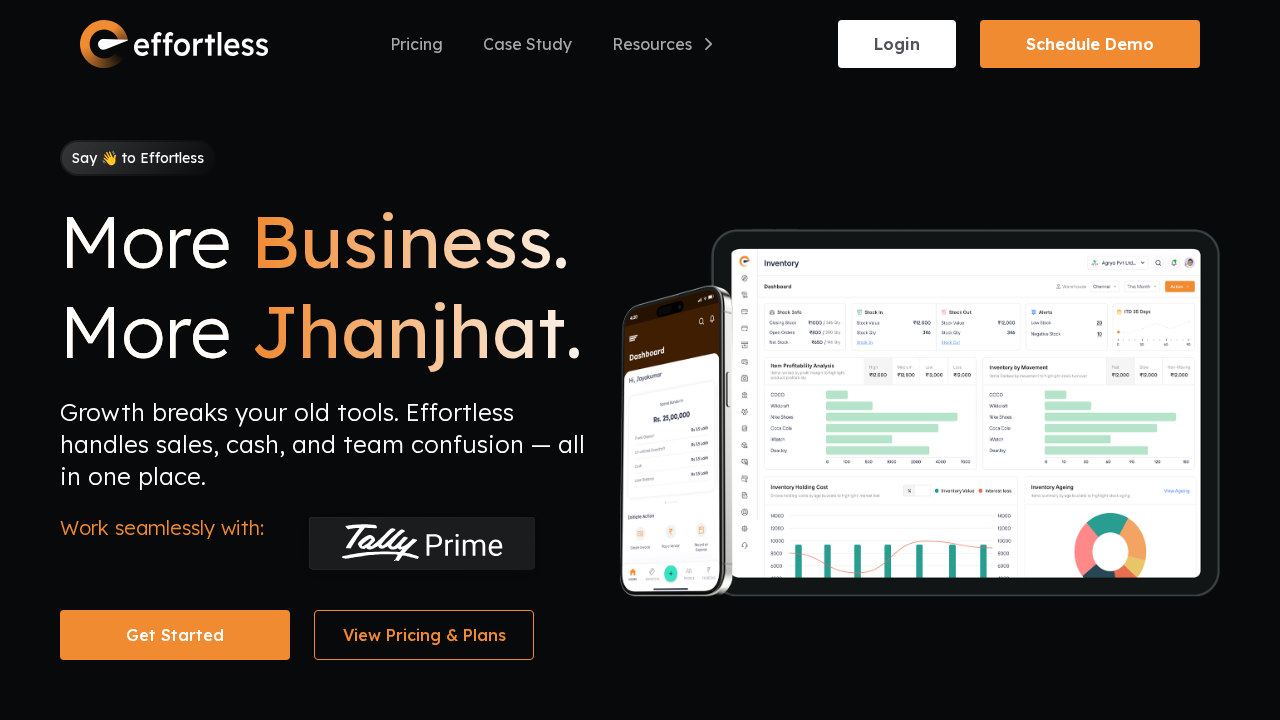 goeffortless.ai screenshot