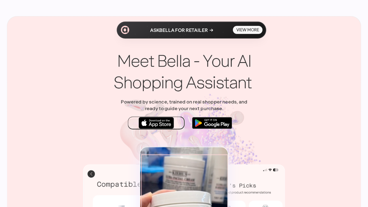 askbella.ai screenshot