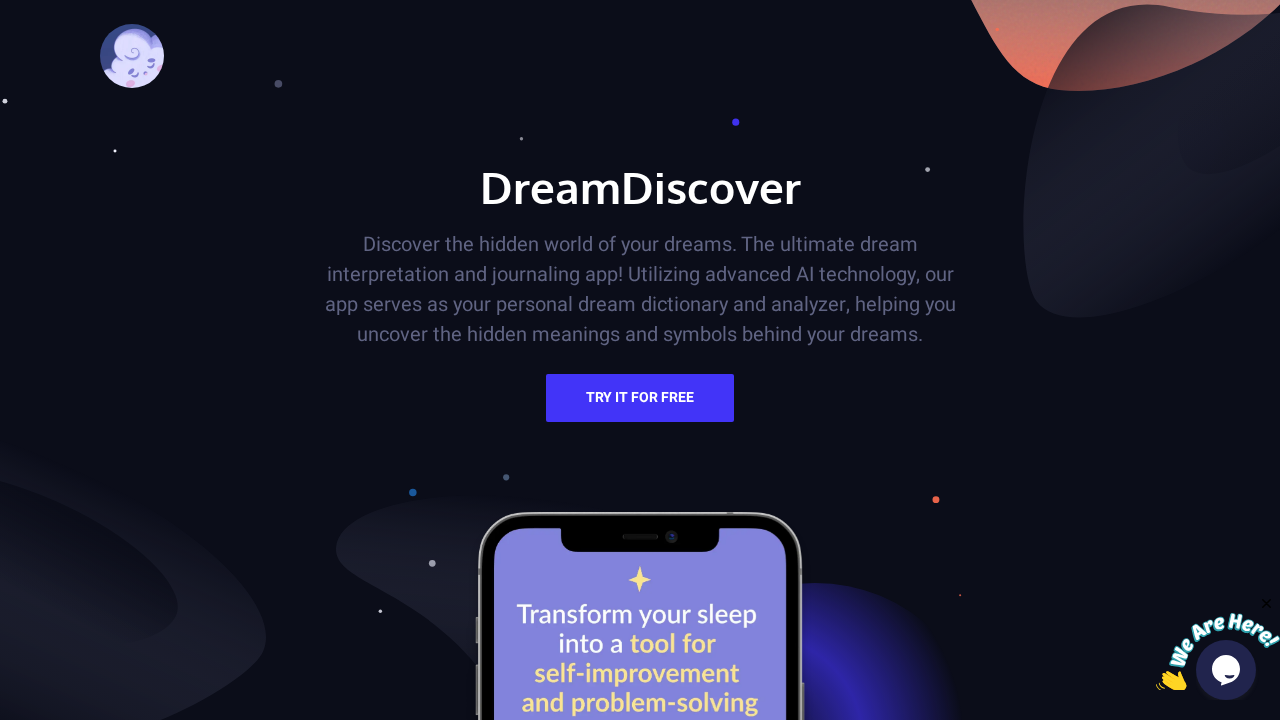 DreamDiscover.ai screenshot