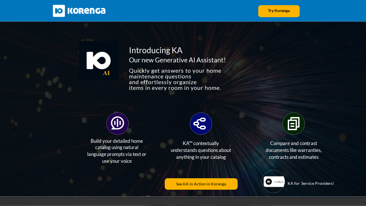 Korenga.ai screenshot