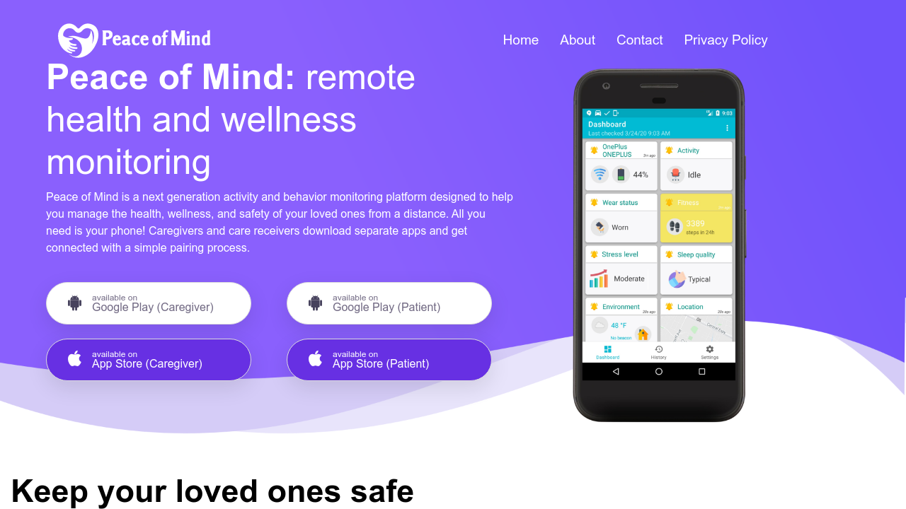 Peace of Mind screenshot