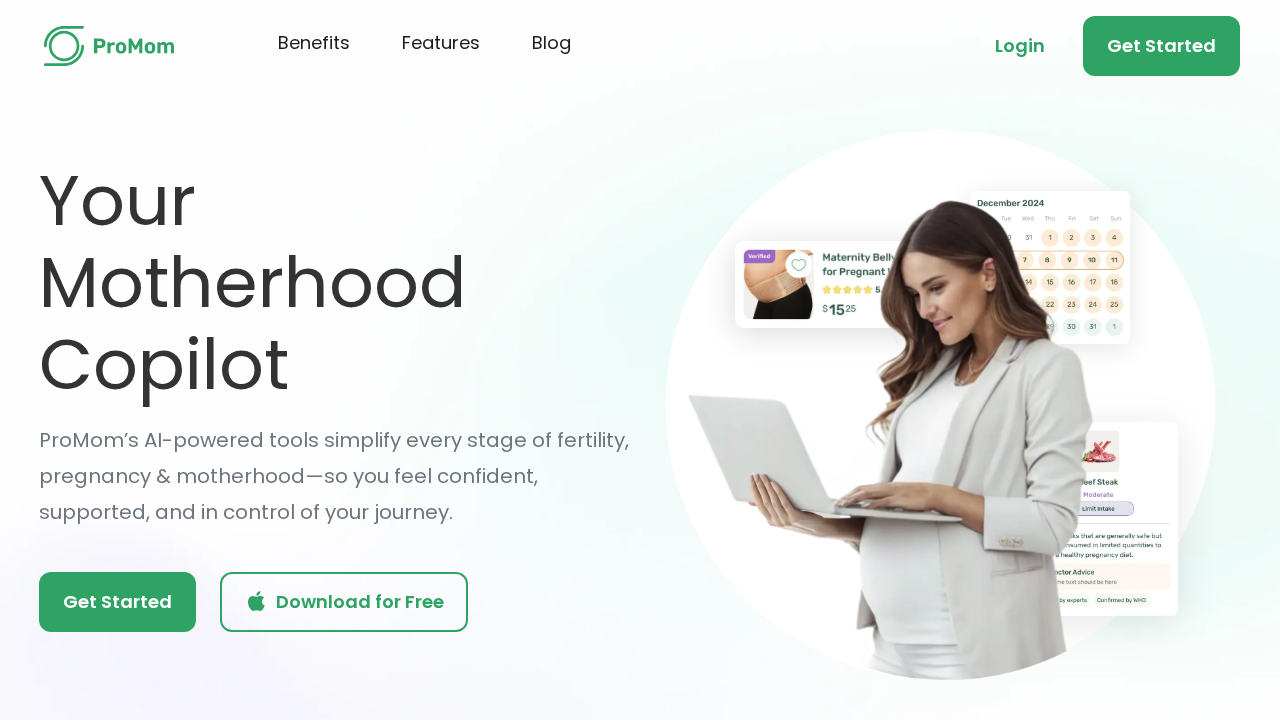 ProMom.ai screenshot