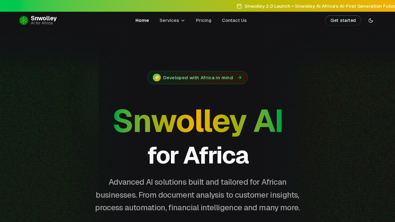 snwolley.ai screenshot