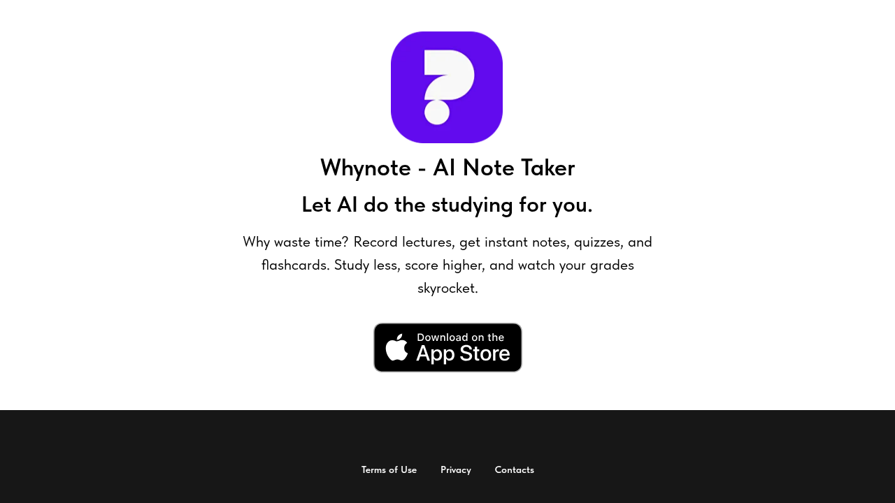 Whynote.ai screenshot