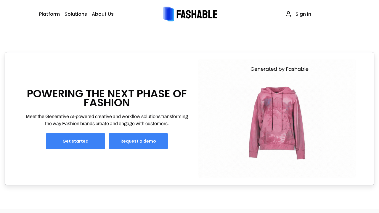Fashable.ai screenshot