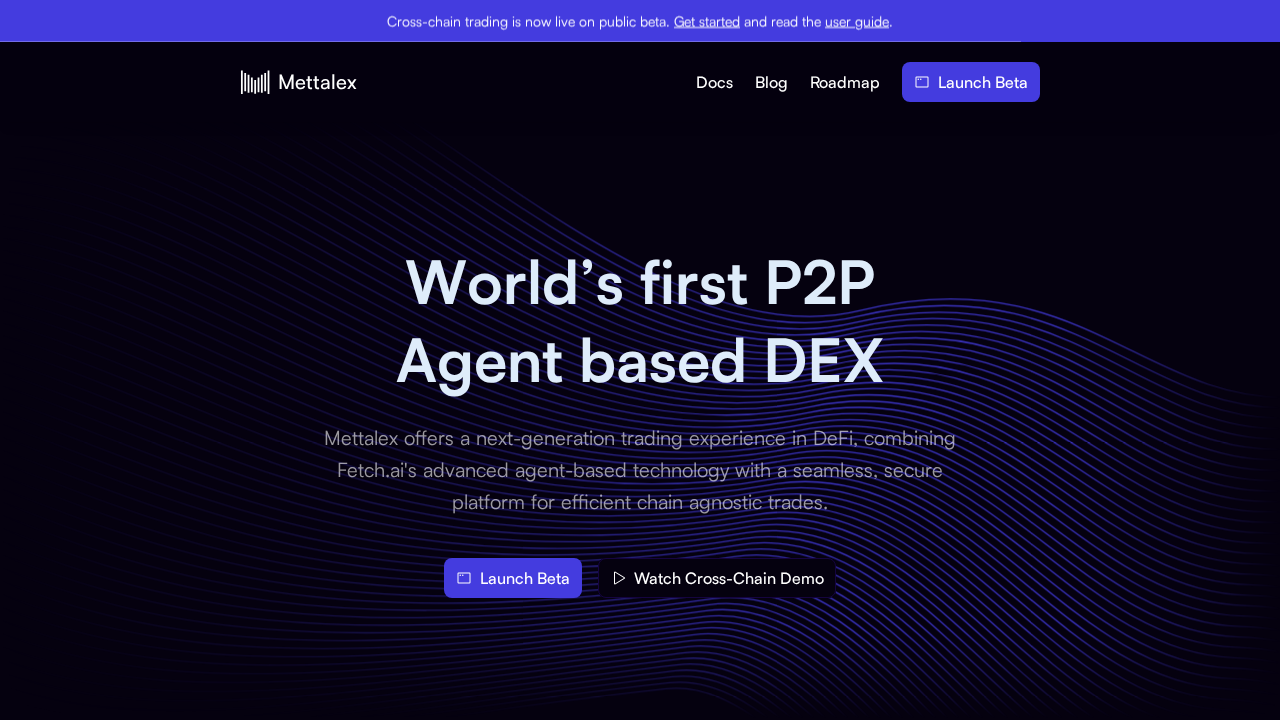 Mettalex.ai screenshot