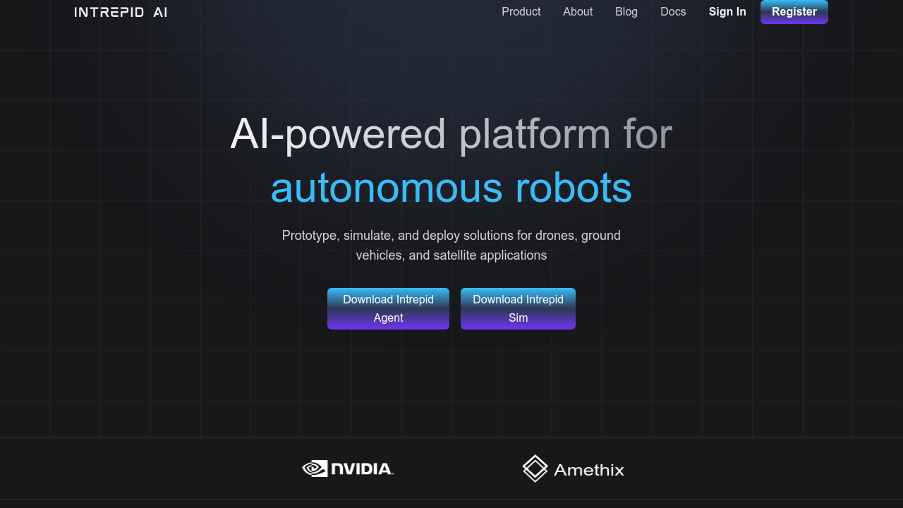 Intrepid.ai screenshot