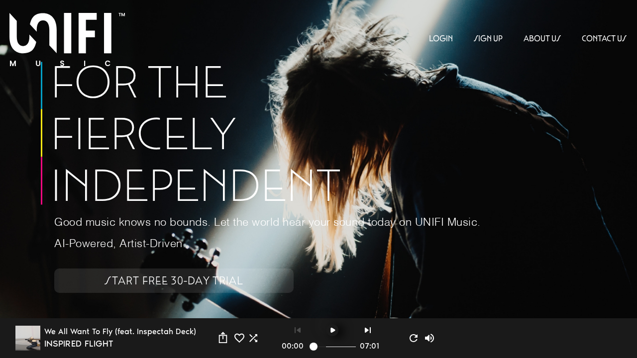 unifimusic.ai screenshot
