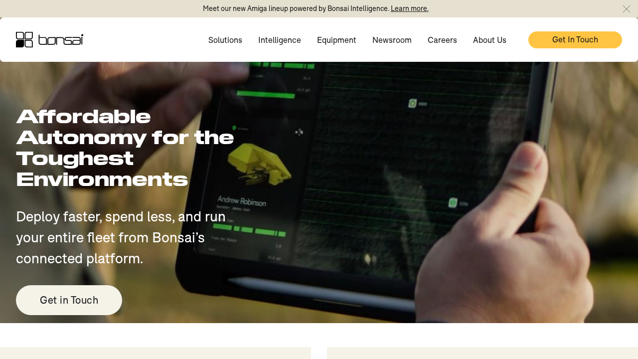Bonsai Robotics screenshot