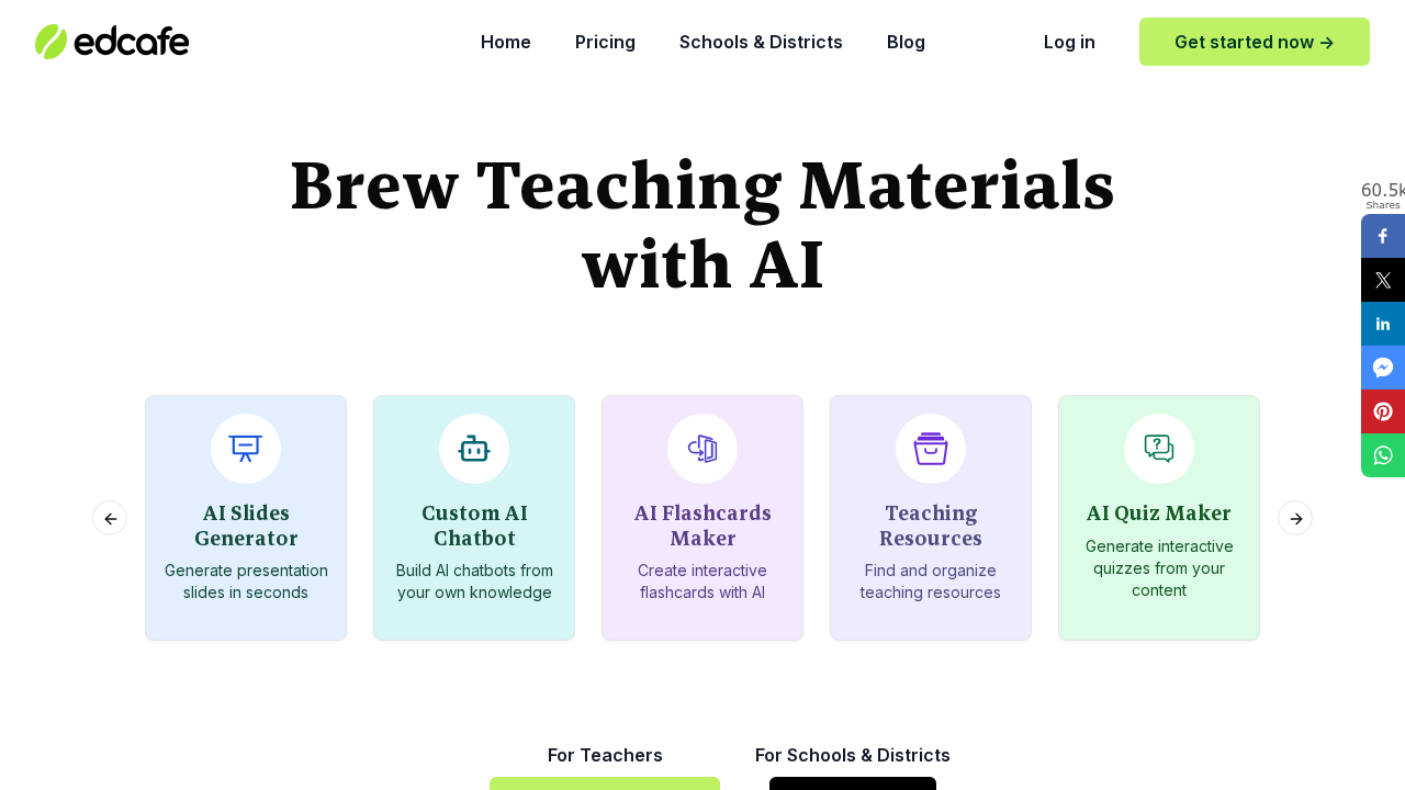 edcafe.ai screenshot
