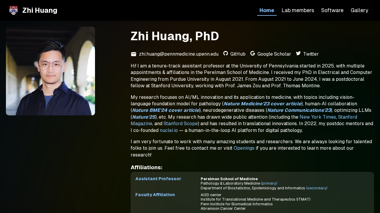 zhihuang.ai screenshot