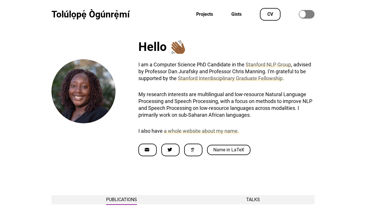 Tolulope.ai screenshot