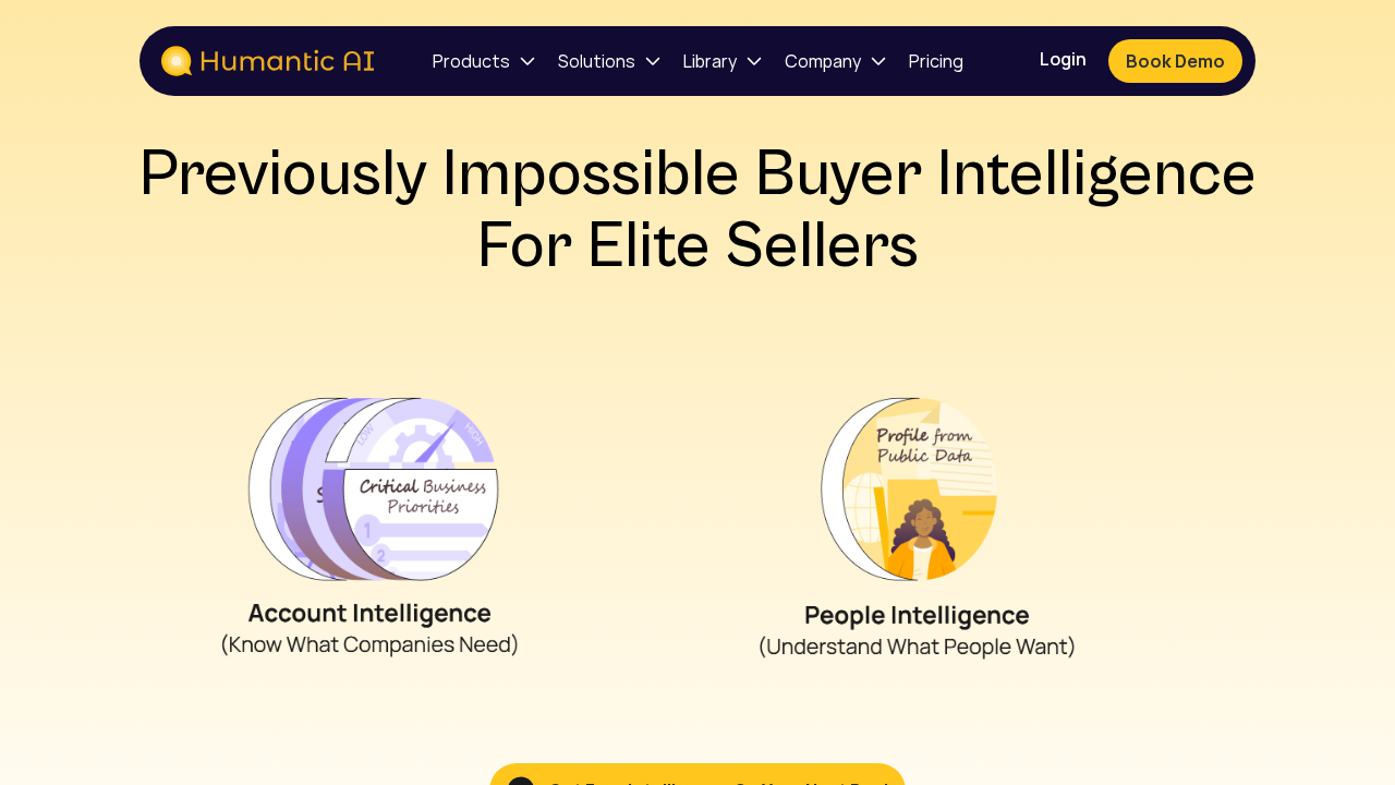 Humantic AI screenshot