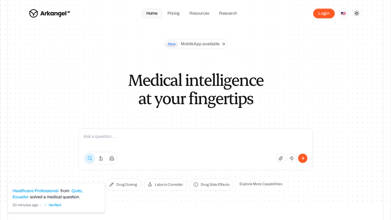 Arkangel.ai screenshot
