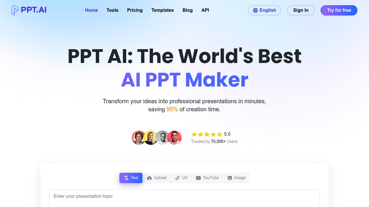 ppt.ai screenshot