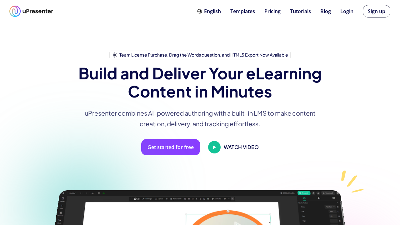 uPresenter.ai screenshot