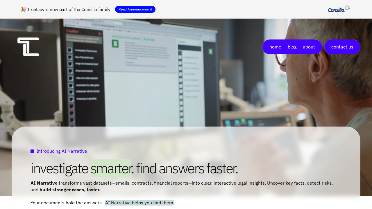 TrueLaw AI Studio screenshot
