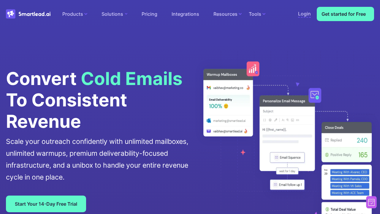 Smartlead.ai screenshot
