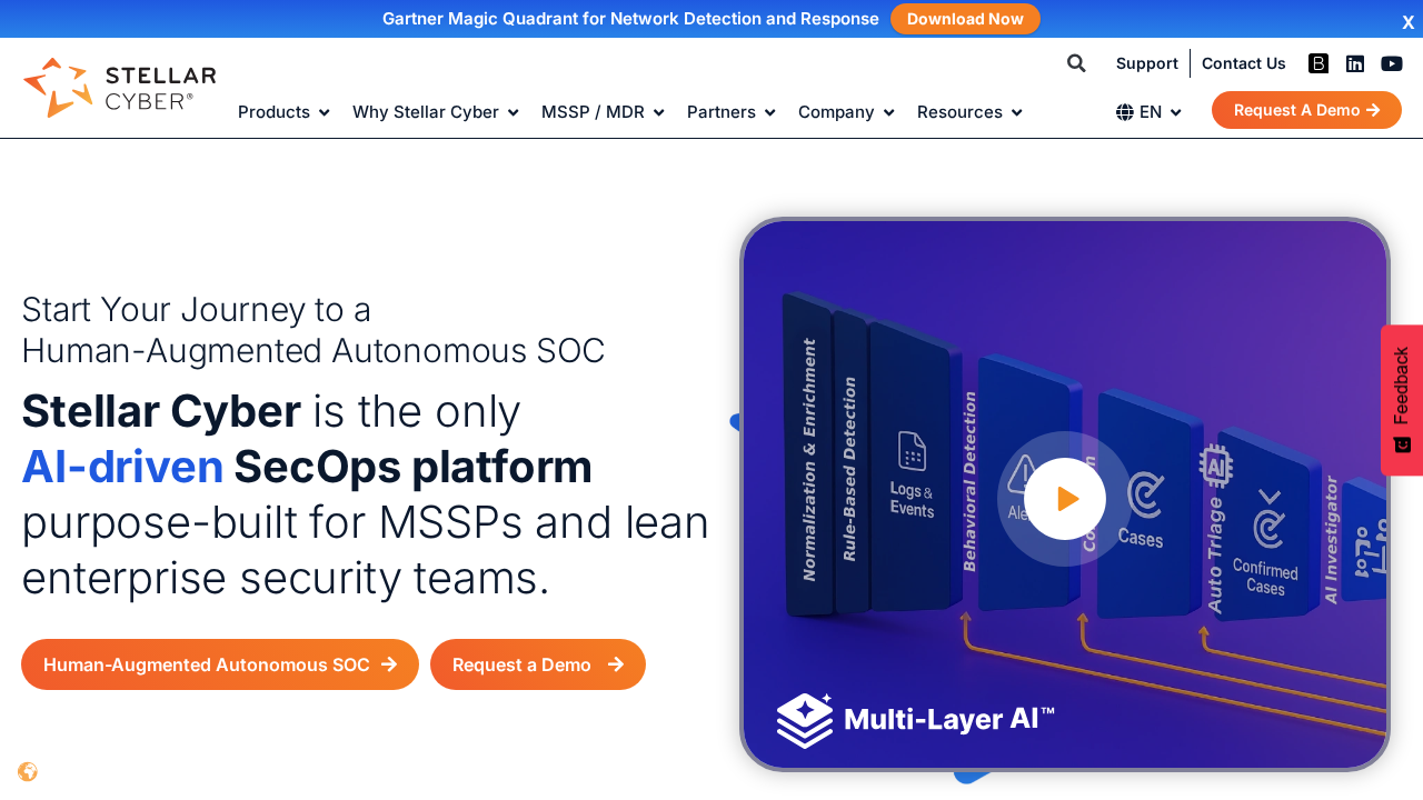 Stellar Cyber.ai screenshot