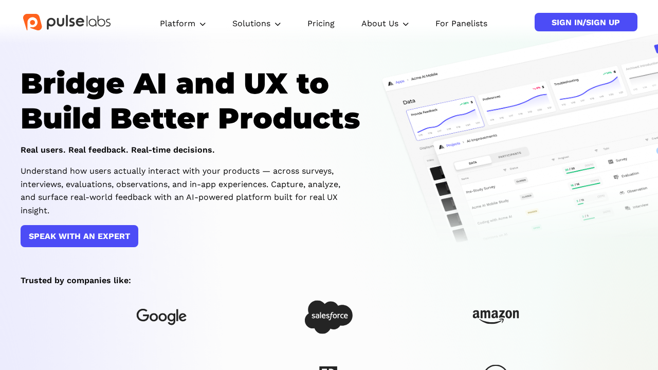 Pulse Labs AI screenshot