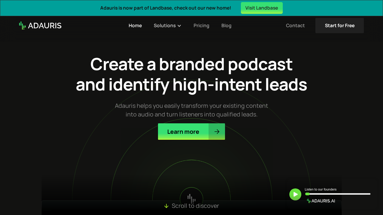 Adauris.ai screenshot
