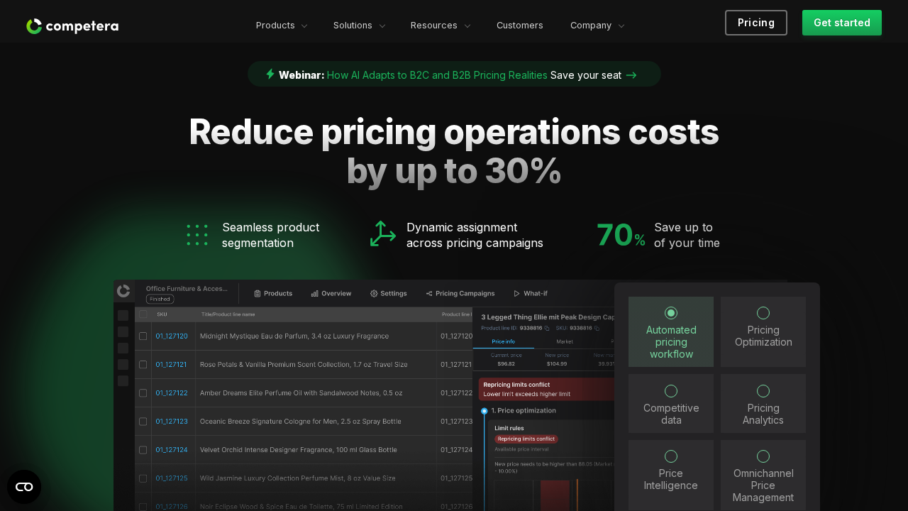 Competera screenshot