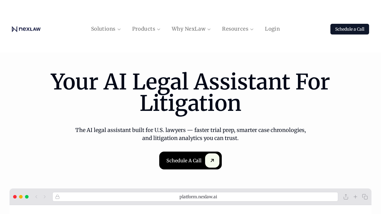 NexLaw.ai screenshot