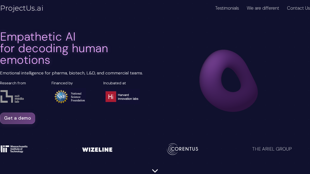 ProjectUs.ai screenshot