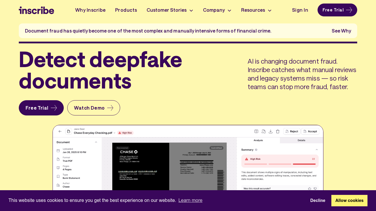 Inscribe.ai screenshot
