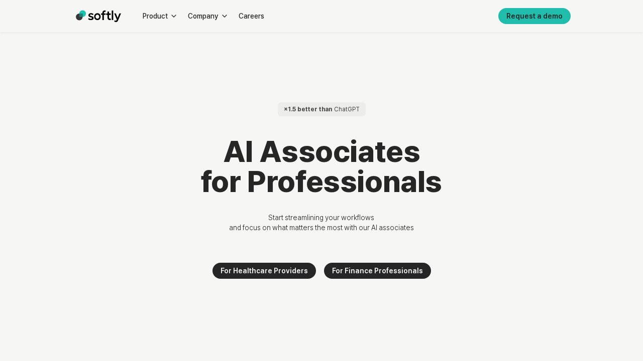 Softly.ai screenshot