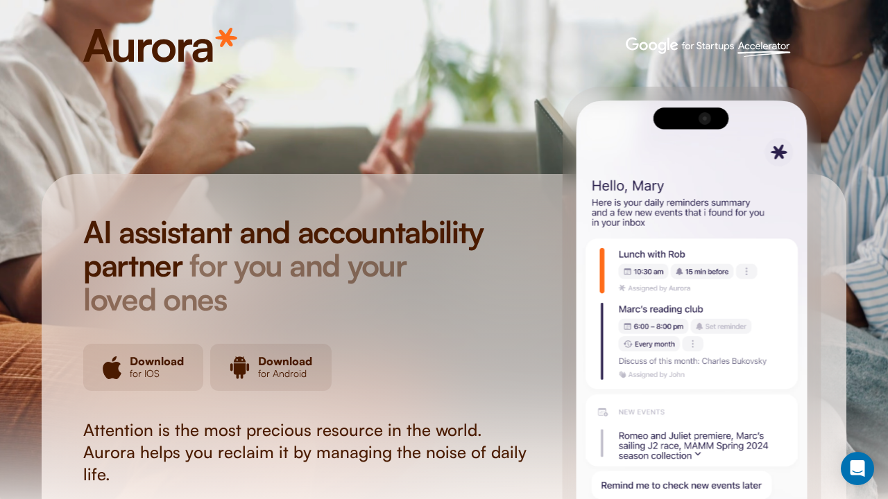 Aurora: AI Assistant screenshot
