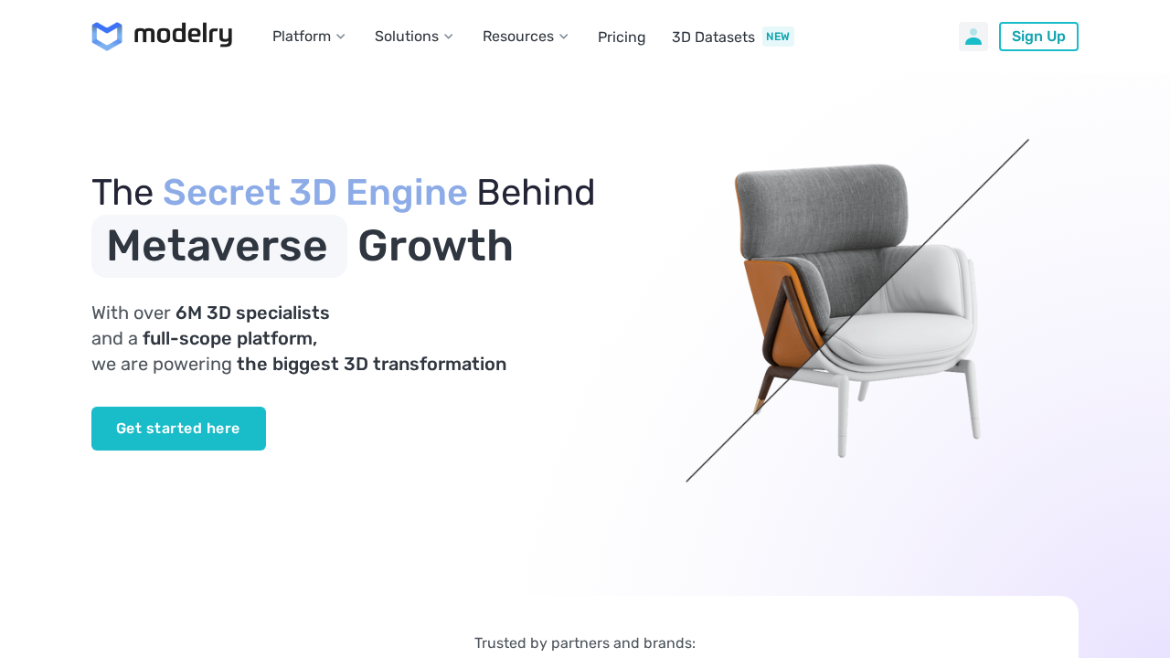 Modelry.ai screenshot