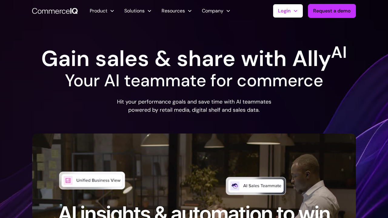 CommerceIQ.ai screenshot