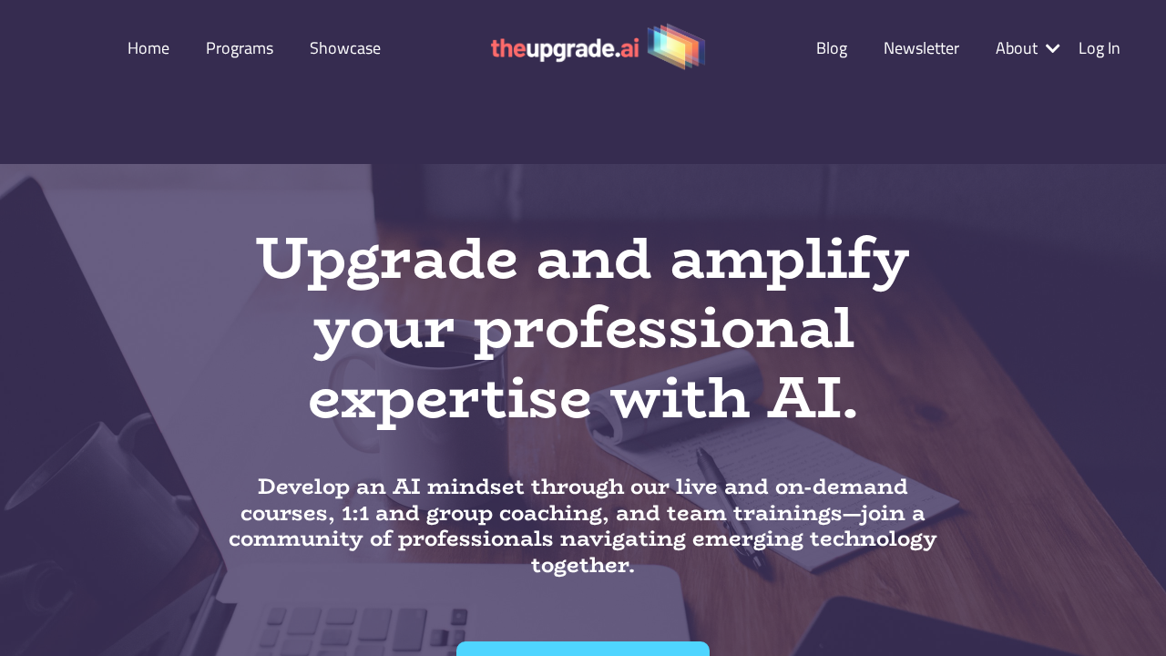 TheUpgrade.ai screenshot