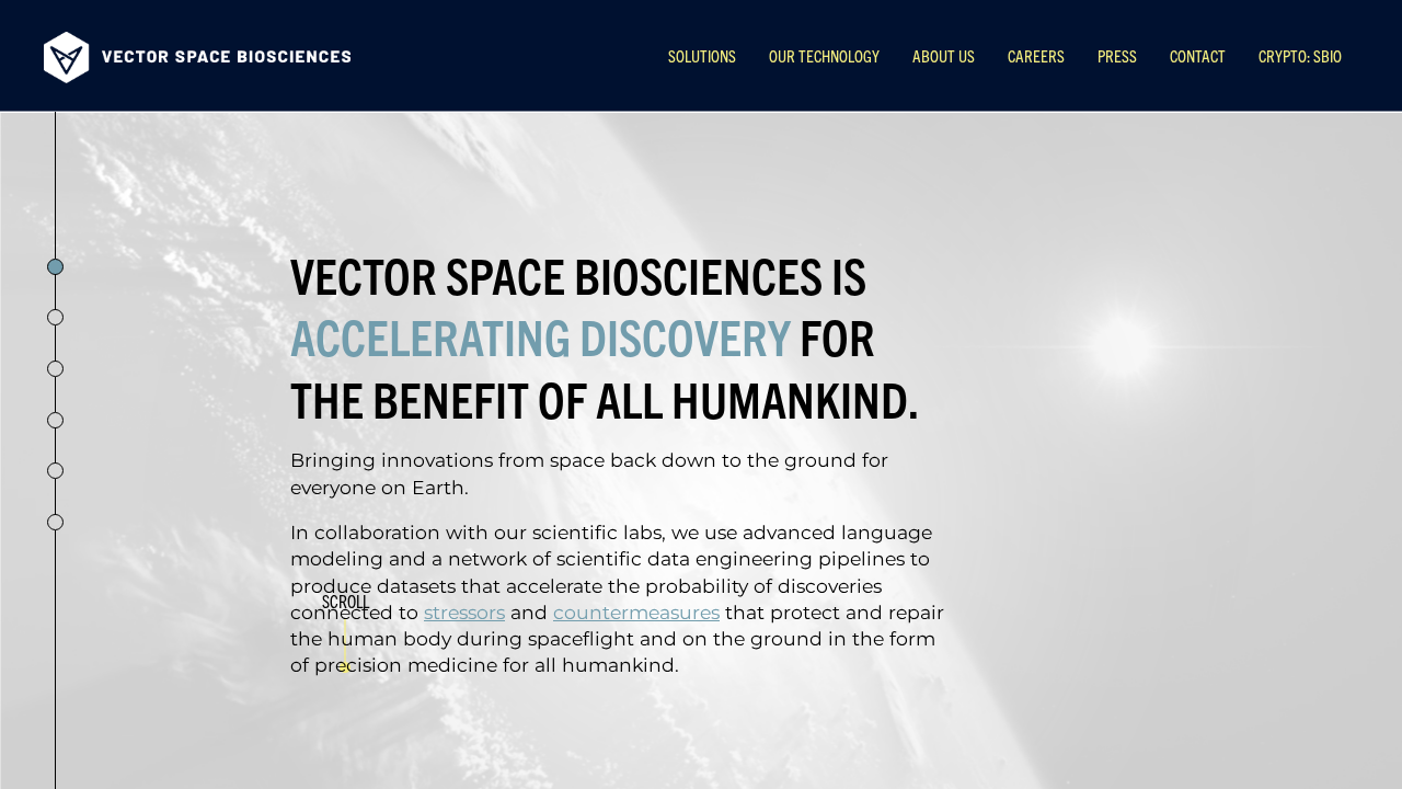Vector Space Biosciences screenshot