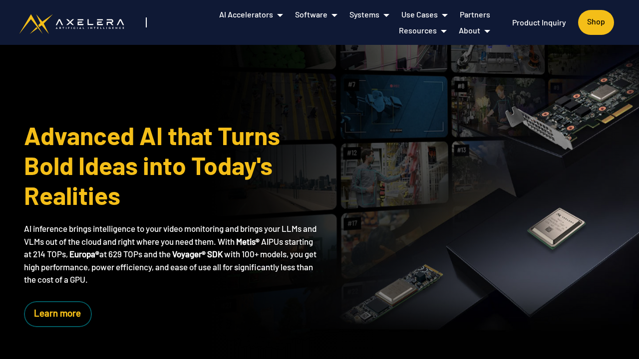 axelera.ai screenshot