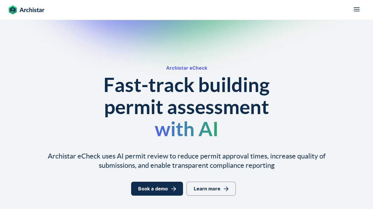 Archistar eCheck screenshot