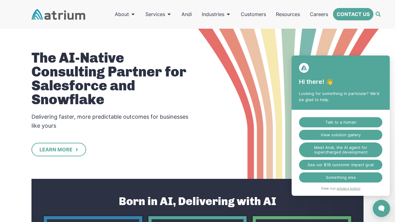 Atrium.ai screenshot
